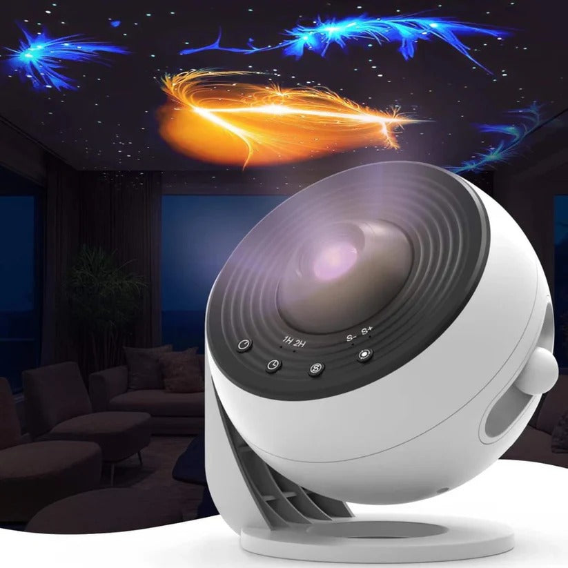 Sternenhimmel Projektor mit Rotierender Galaxie Anzeige