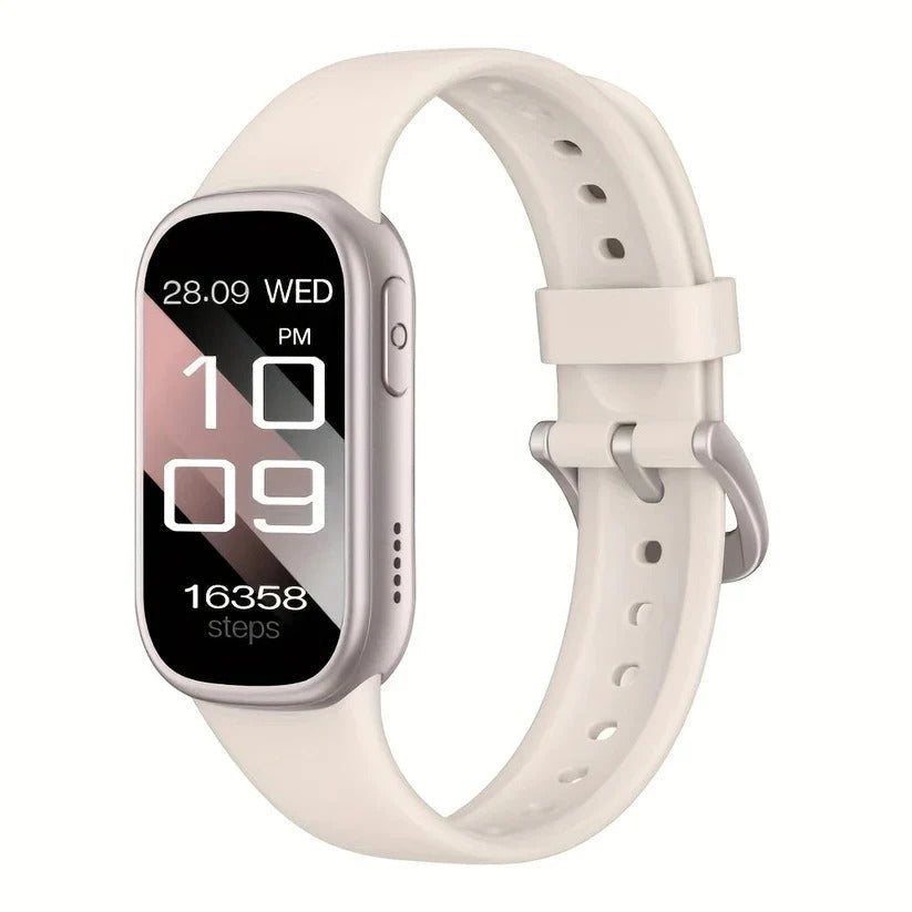 Waterproof Fitness Smartwatch with Magnetic Charging for Active Users