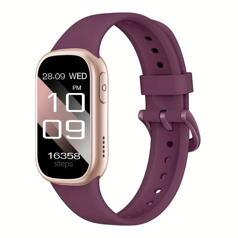 Waterproof Fitness Smartwatch with Magnetic Charging for Active Users