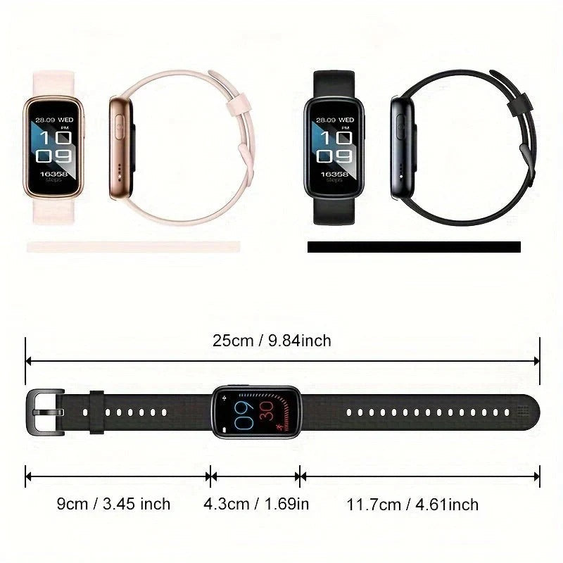 Wasserdichte Fitness-Smartwatch mit Magnetladung