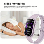 Waterproof Fitness Smartwatch with Magnetic Charging for Active Users