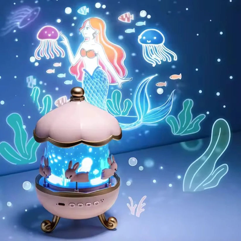 Rechargeable Sleep Projector with Wireless Speaker