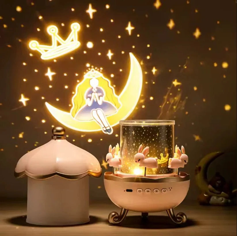 Rechargeable Sleep Projector with Wireless Speaker