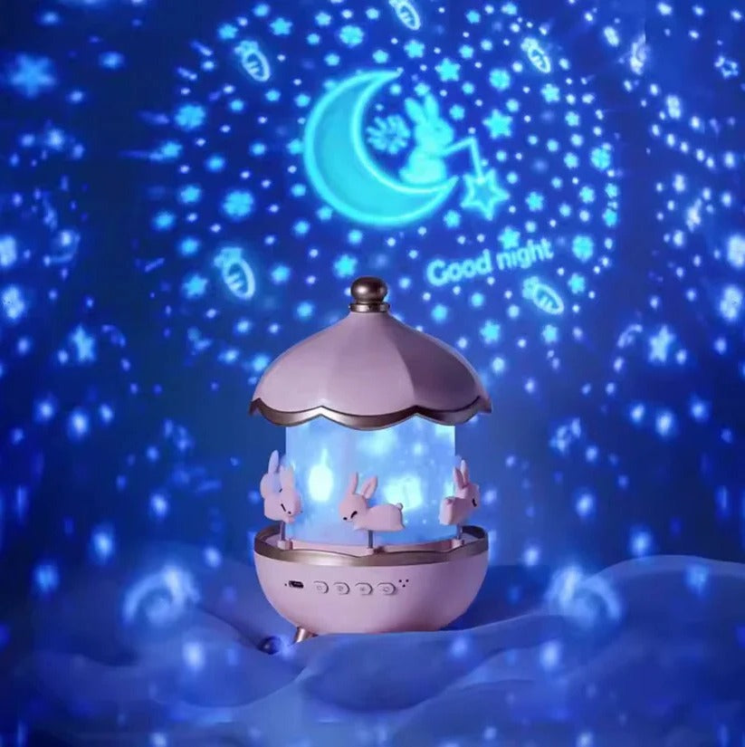 Rechargeable Sleep Projector with Wireless Speaker