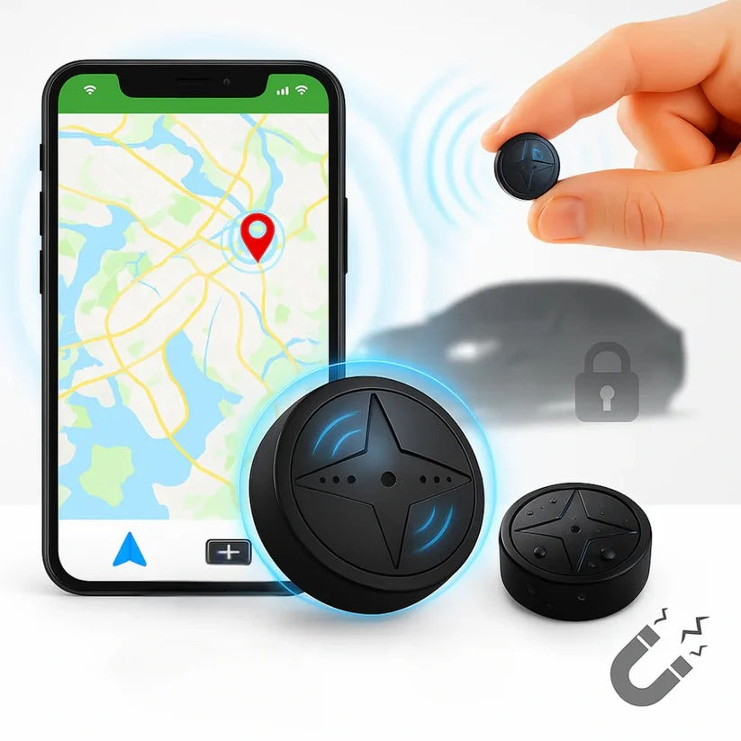 Intelligenter GPS-Tracker mit flexibler Fahrzeugbefestigung
