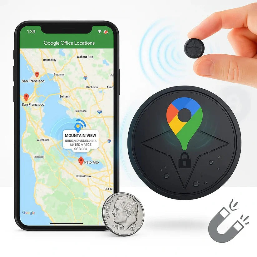 Intelligenter Fahrzeug-Tracker mit Magnetbefestigungssystem