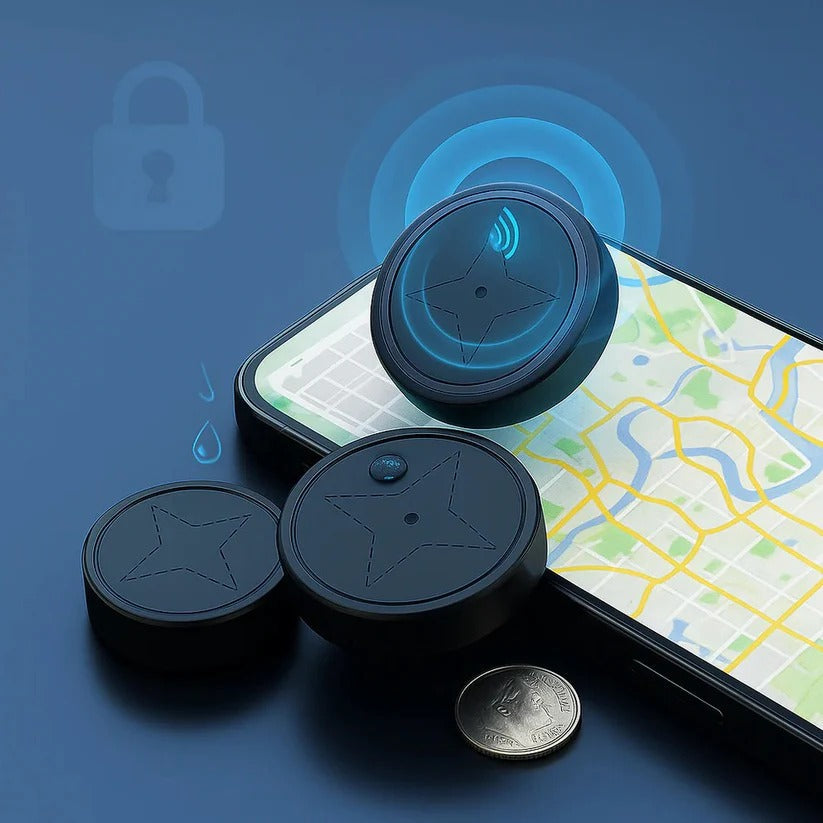 Intelligenter GPS-Tracker mit flexibler Fahrzeugbefestigung
