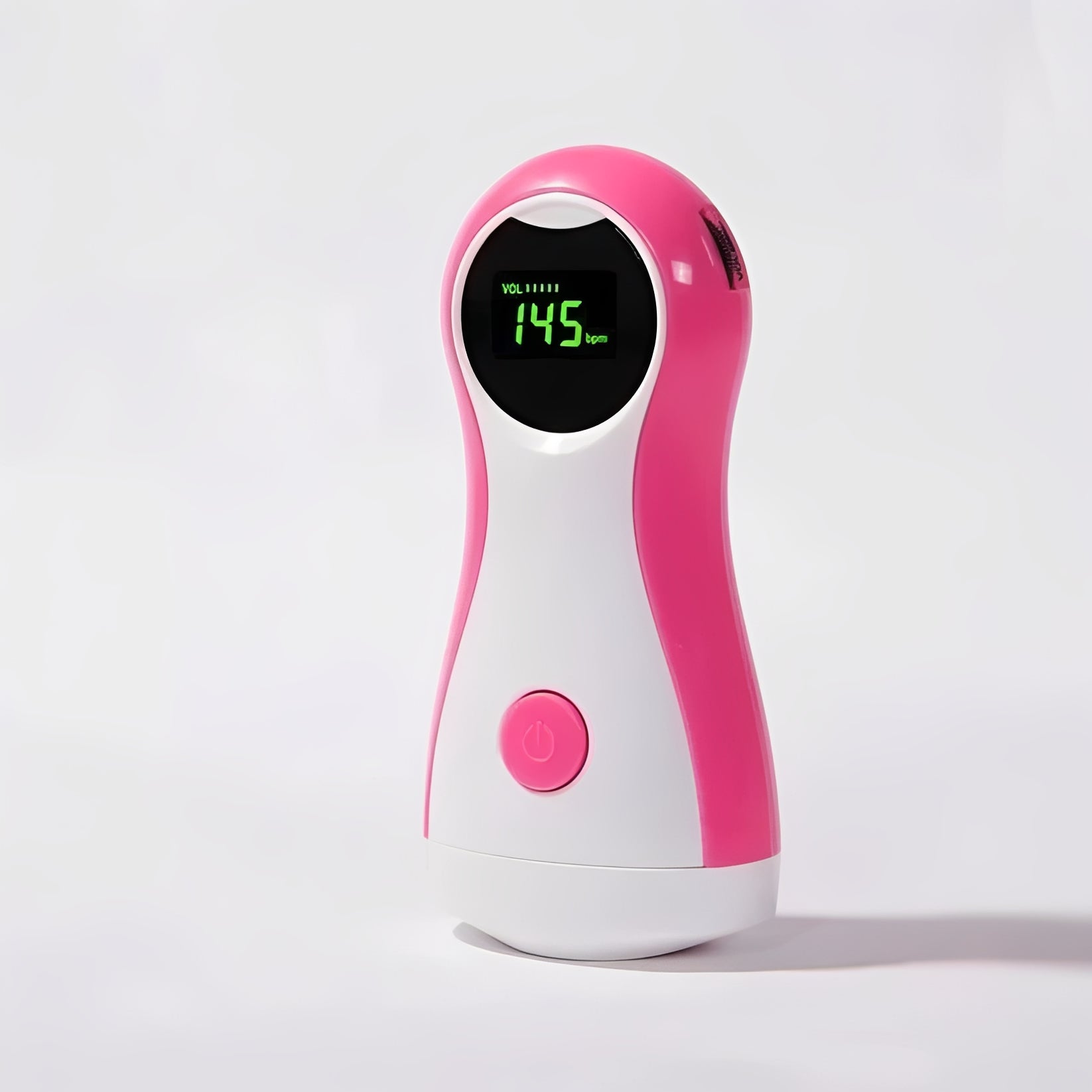 Tragbarer Fetal-Doppler mit LCD-Anzeige und Kopfhöreranschluss