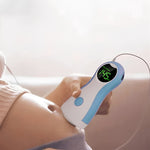 Tragbarer Fetal-Doppler mit LCD-Anzeige und Kopfhöreranschluss