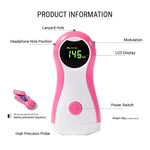 Tragbarer Fetalmonitor mit LCD-Anzeige und Kopfhörerausgang