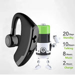 Wireless Bluetooth headset with voice control and dual connection