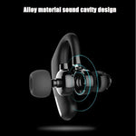 Wireless Bluetooth headset with voice control and dual connection