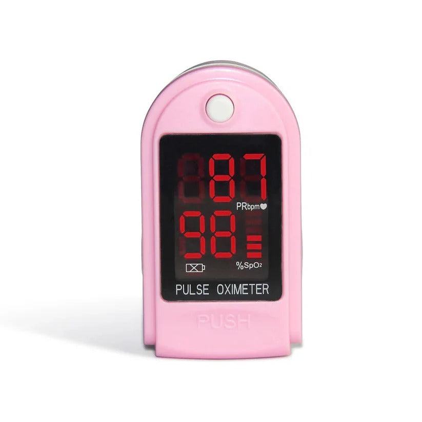 Präziser Fingerpulsoximeter mit LED-Anzeige für Zuhause