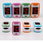Präziser Fingerpulsoximeter mit LED-Anzeige für Zuhause