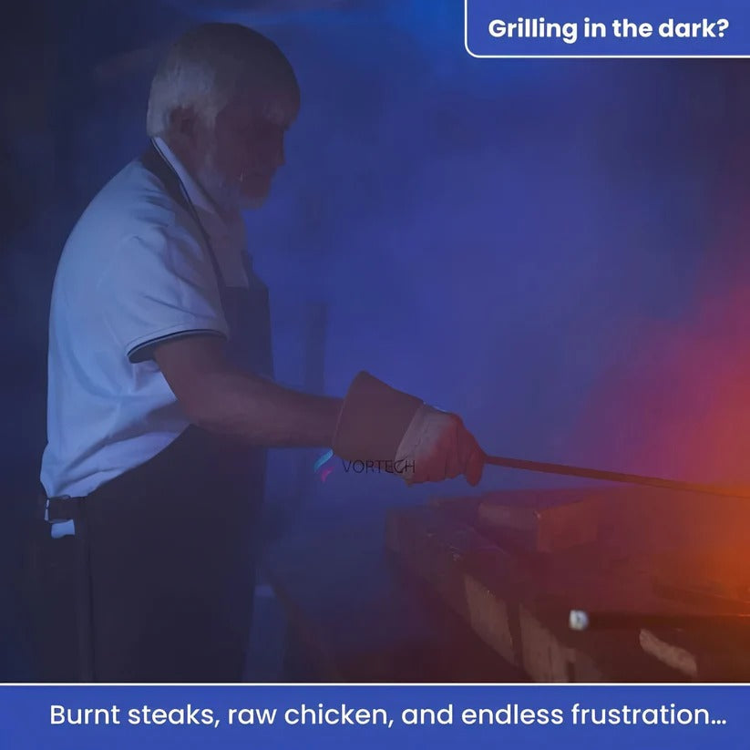 Magnetische Grillbeleuchtung mit LED für nächtliches BBQ