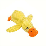 Playful Duck Squeaky Dog Toy with Reinforced Seams