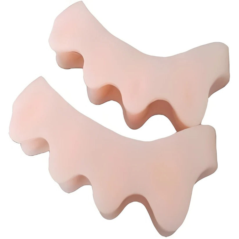 Bequeme Zehenabstandshalter aus Silikon – 1 Paar