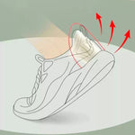 Shock-absorbing silicone heel inserts for ultimate comfort