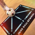 Interaktive Fußball-Trainingsmatte mit Video-Coaching-System