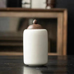 Elegant Ceramic Urn with Secure Lid for Your Pet's Memory