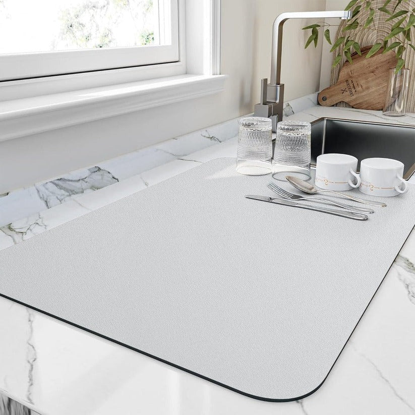 Efficient Dish Drying Mat with Highly Absorbent Microfiber