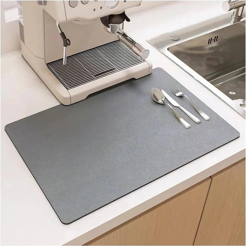 Efficient Dish Drying Mat with Highly Absorbent Microfiber