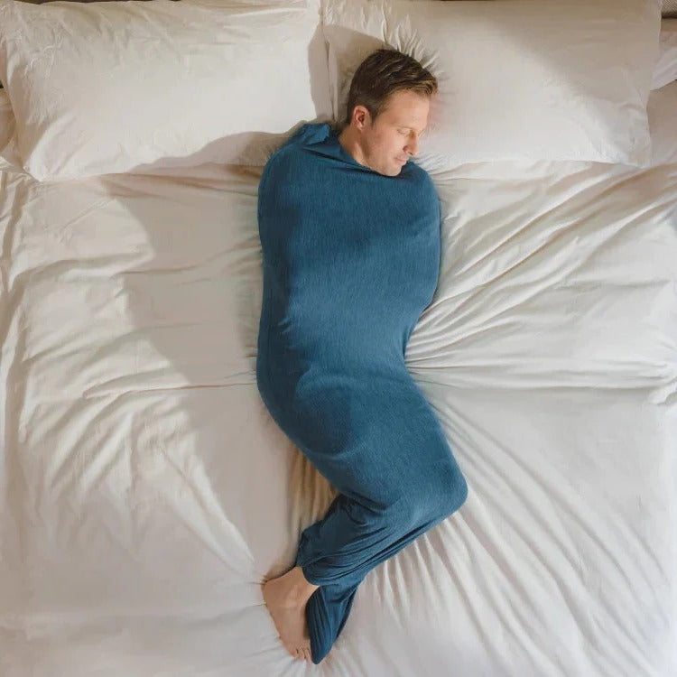 Unisex Wearable Wrap Blanket with Open Design for Comfortable Adjustment