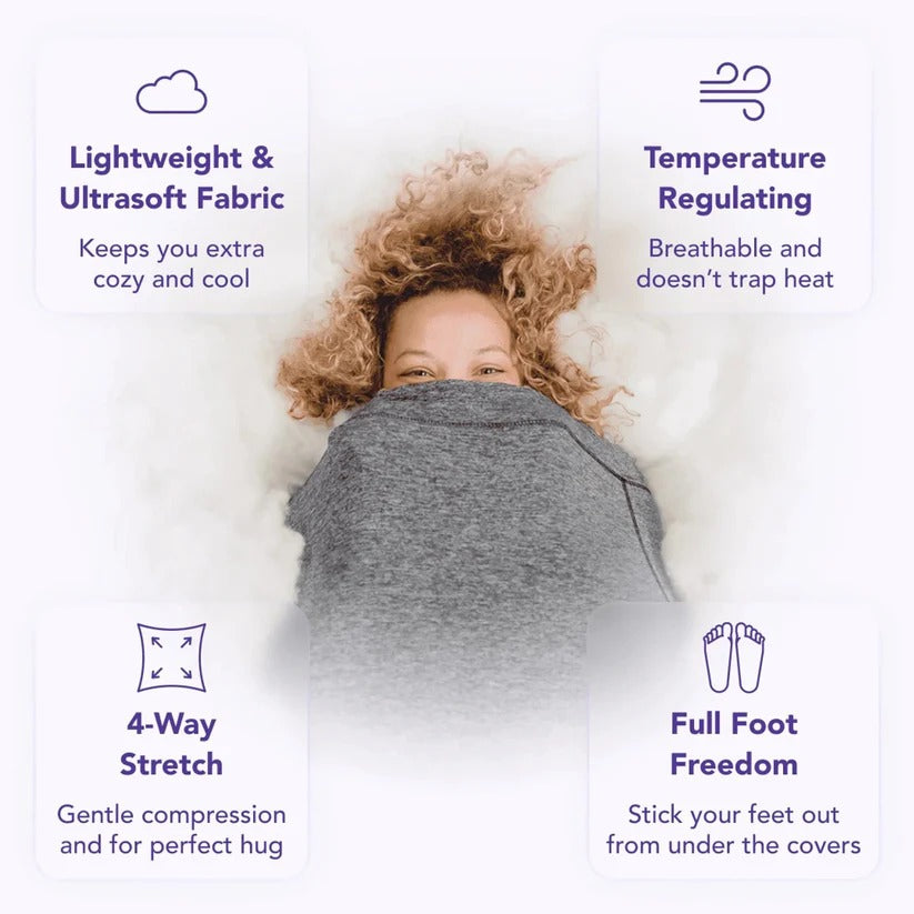 Unisex Wearable Wrap Blanket with Open Design for Comfortable Adjustment