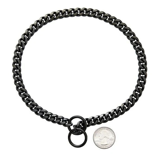 Verstellbarer Edelstahl-Hundehalsband mit Robuster Kette