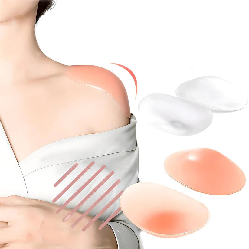 Rutschfeste Schulterpolster aus Silikon mit flexiblem Design für Damen
