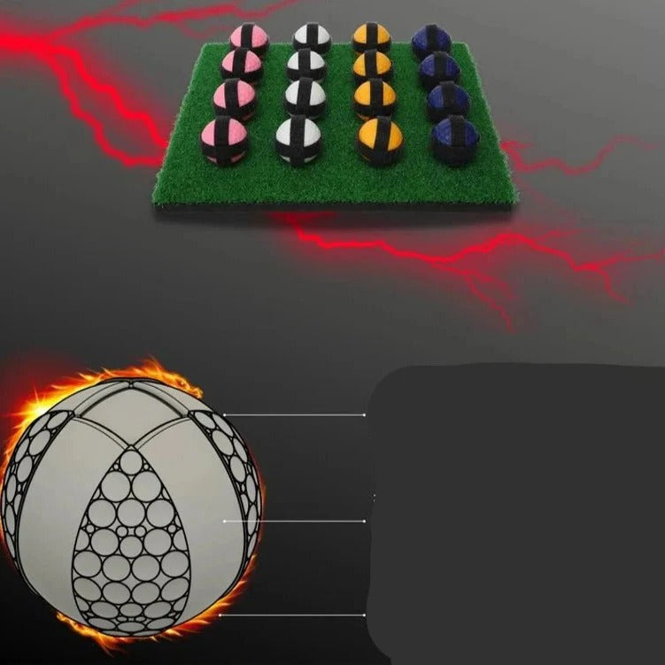 Kompaktes Golf-Putting-Set für den Innen- und Außenbereich