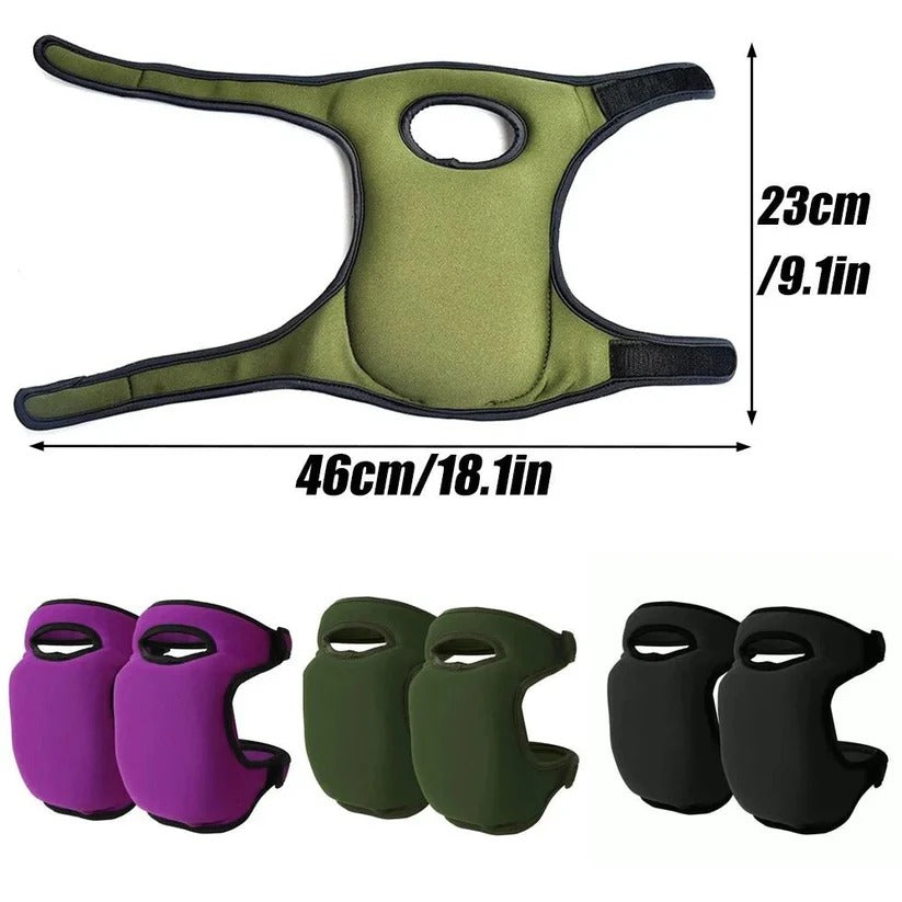 Bequeme Knieschützer mit Verstellbaren Riemen für Gartenarbeit
