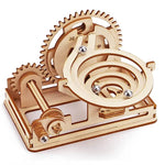 Wooden Mechanical Marble Run Building Kit for Adults – Creative Fun