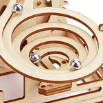 Wooden Mechanical Marble Run Building Kit for Adults – Creative Fun