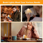 Kompakte USB-Akku-LED-Lampe mit Clip und Timer-Funktion