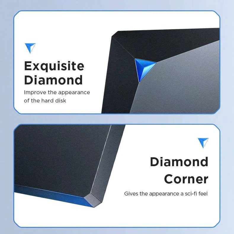 Fast USB 3.0 External Hard Drive for PC and Mac
