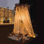 Outdoor Solar Curtain Lights – Perfect Garden Lighting