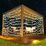 Outdoor Solar Curtain Lights – Perfect Garden Lighting