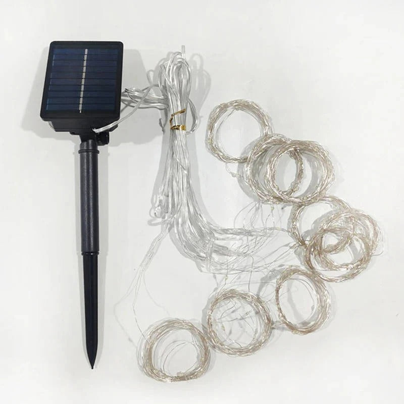 Outdoor Solar Curtain Lights – Perfect Garden Lighting