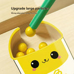 Wooden Magnetic Maze Game with Color Sorting for Kids