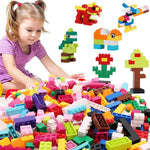 Creative Building Block Set for Children with 1000 Pieces and Storage Box