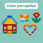 Creative Building Block Set for Children with 1000 Pieces and Storage Box