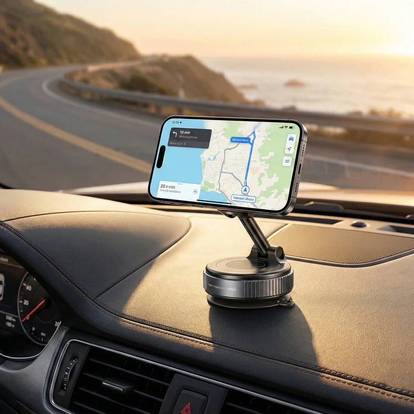 Flexibler Magnetischer Smartphone-Halter fürs Auto mit 360° Drehung