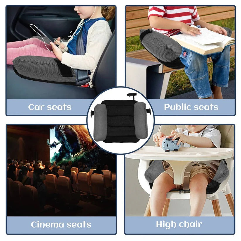 Inflatable Travel Seat Cushion with Carry Bag for Children