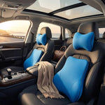 Ergonomic Memory Foam Lumbar and Neck Support Cushion for Cars