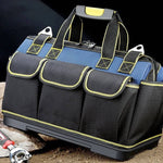 Wasserfeste Werkzeugtasche mit breiter Öffnung für einfachen Zugriff