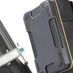 Wasserfeste Werkzeugtasche mit breiter Öffnung für einfachen Zugriff