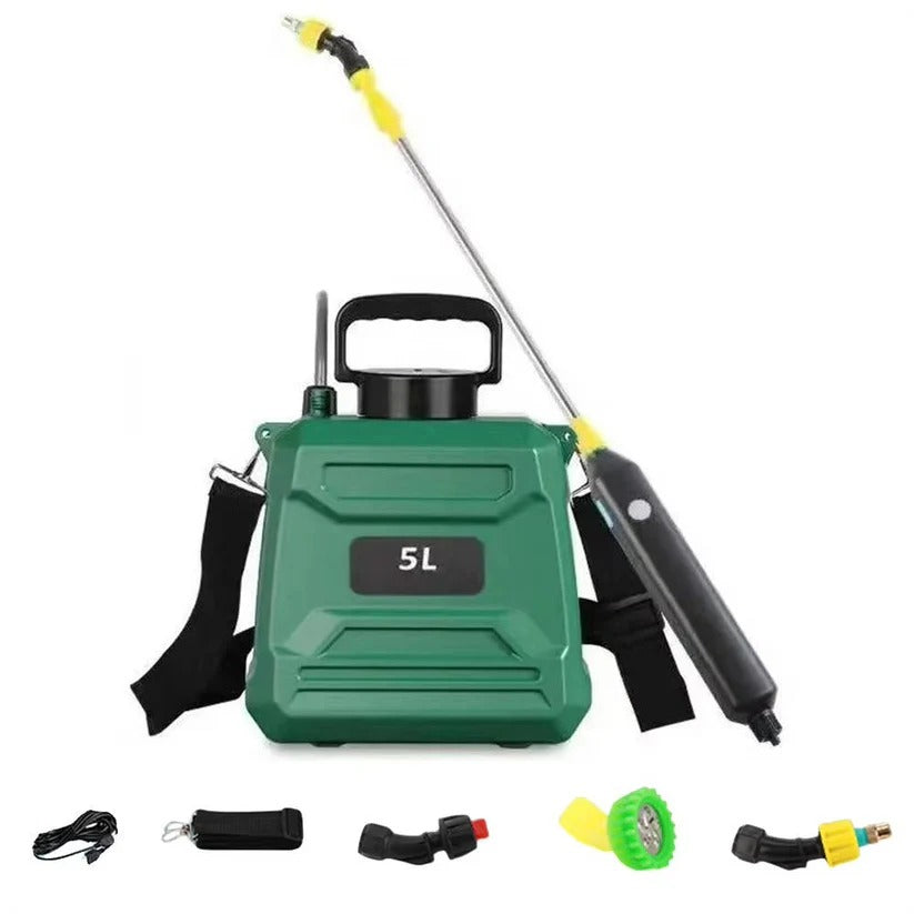 Akku-Gartensprüher mit 5L Tank und verstellbaren Düsen
