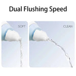 Wiederaufladbares Nasenspülgerät mit Dual-Flow-System