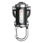 Kompakte, wiederaufladbare Taschenlampe mit 6 Lichtmodi